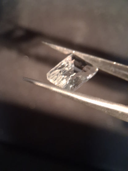 Natural Pure quartz - 6.959 ct - custom cut - clear quartz - Natural Gems Belgium
