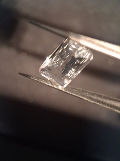 Natural Pure quartz - 6.959 ct - custom cut - clear quartz - Natural Gems Belgium
