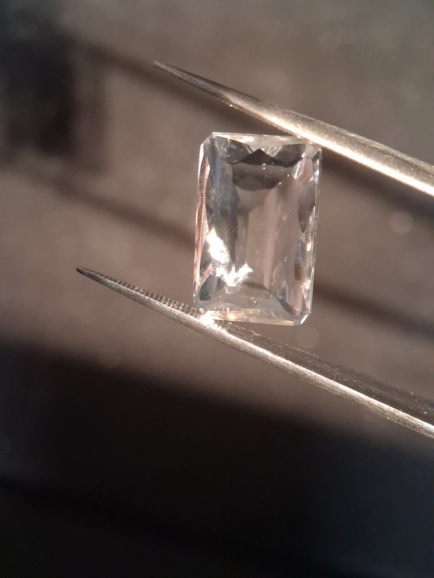 Natural Pure quartz - 6.959 ct - custom cut - clear quartz - Natural Gems Belgium