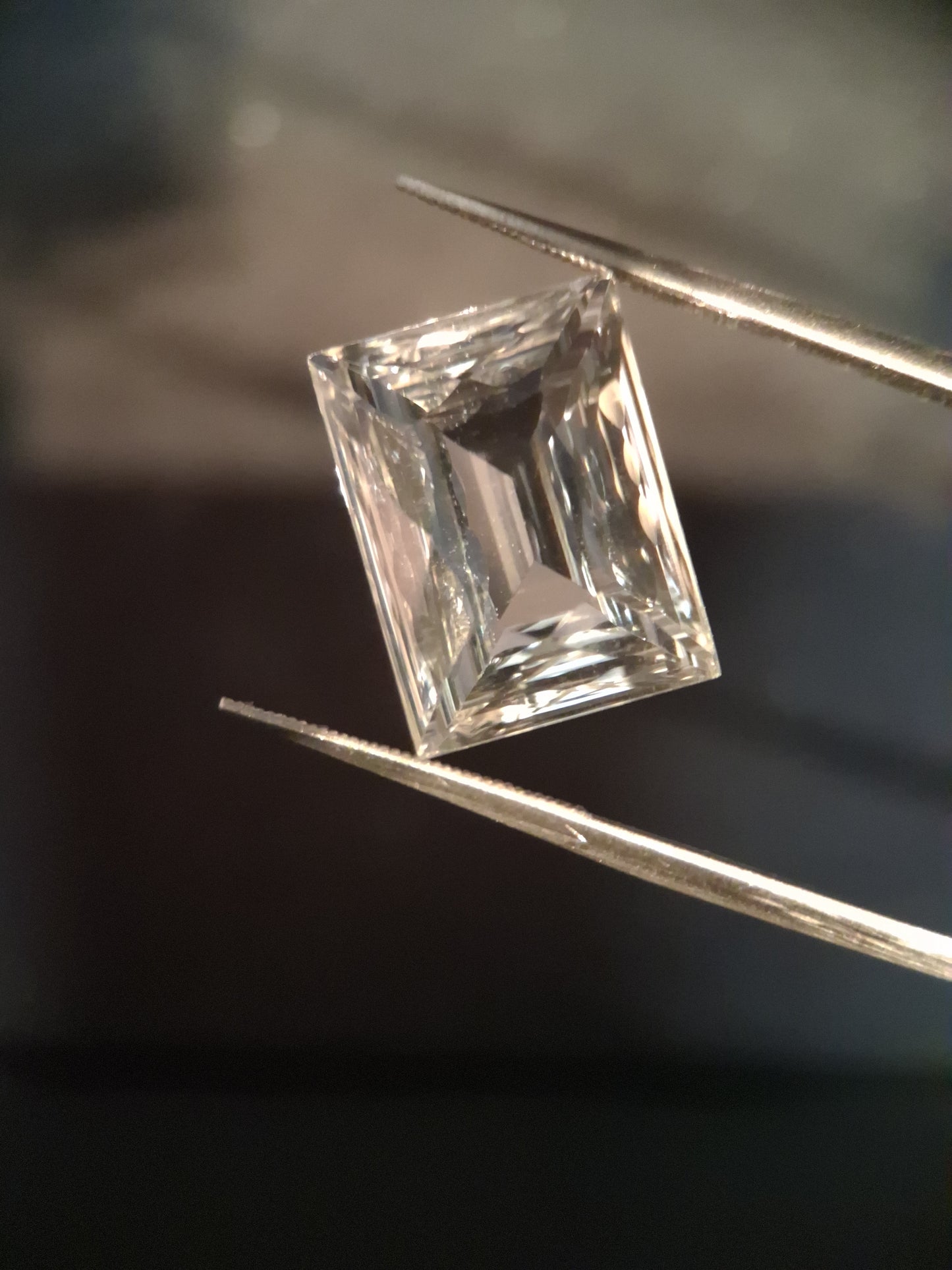 Natural Pure quartz - 9.994 ct - custom cut - clear quartz - Natural Gems Belgium