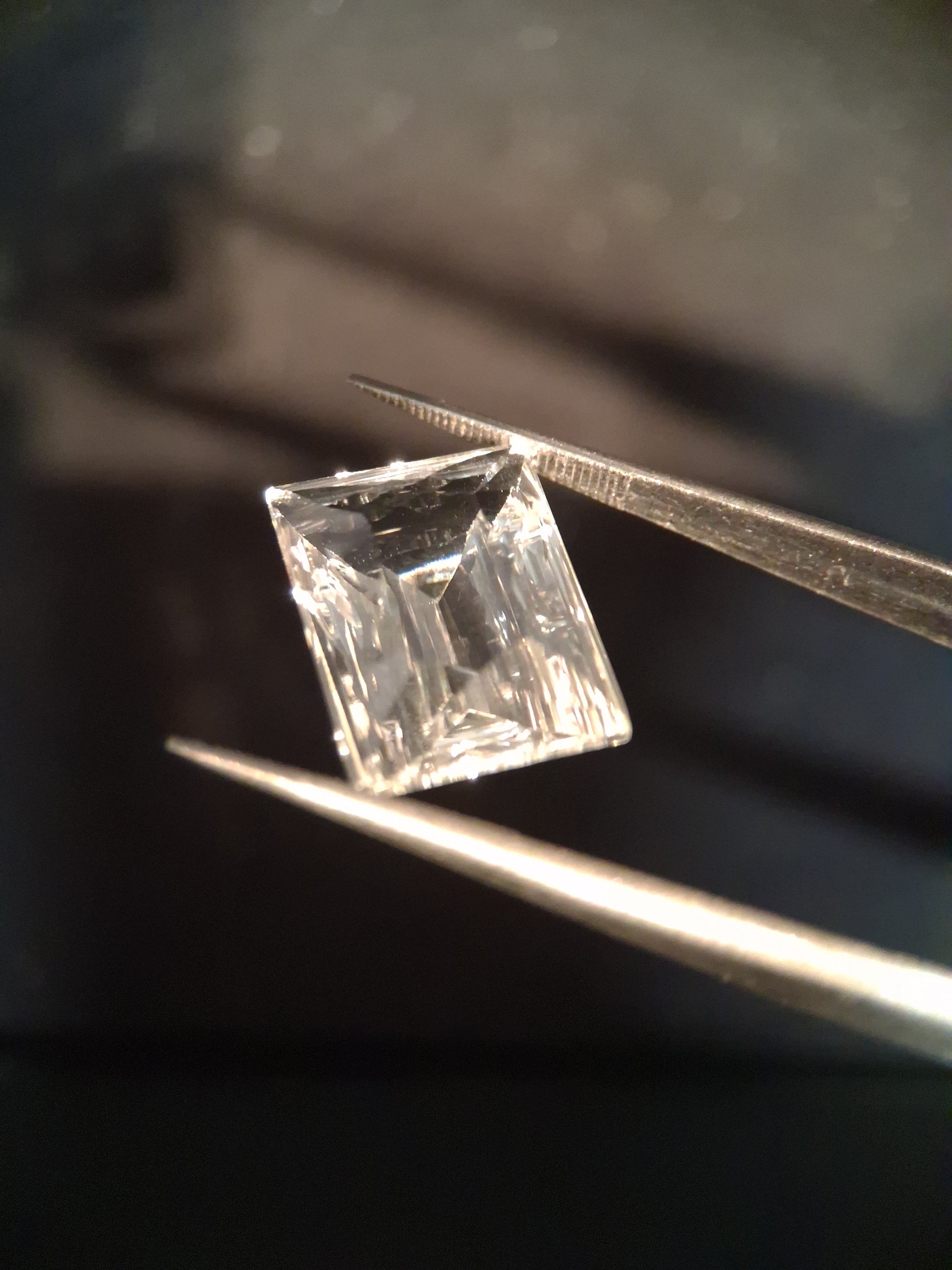 Natural Pure quartz - 9.994 ct - custom cut - clear quartz - Natural Gems Belgium