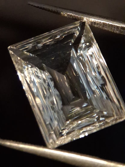 Natural Pure quartz - 9.994 ct - custom cut - clear quartz - Natural Gems Belgium