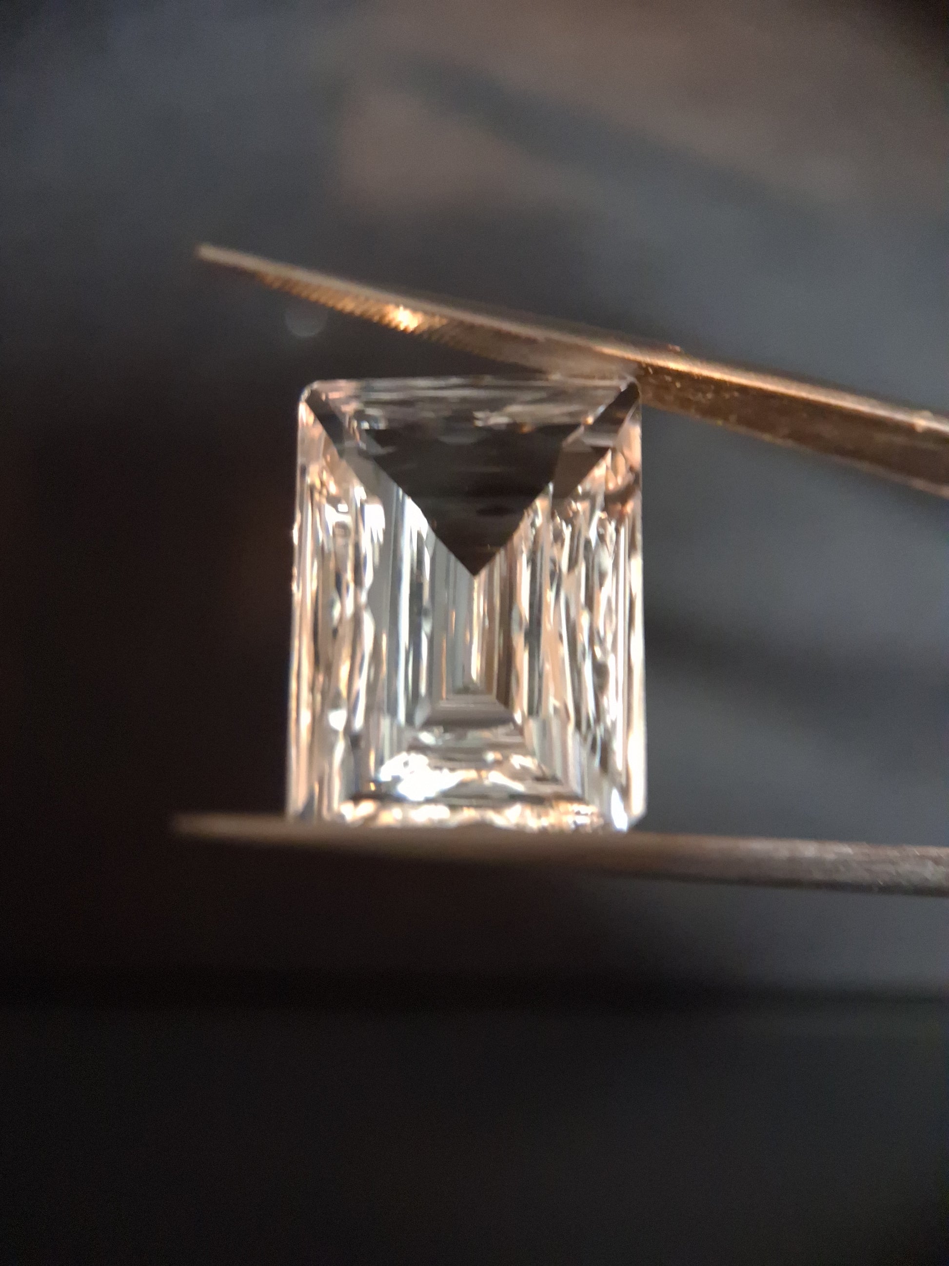 Natural Pure quartz - 17.464 ct - custom cut ocatogon - clear quartz - Natural Gems Belgium