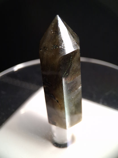 Labradorite tower - natural labradorite - 4.5 cm - hexagon tower - Natural Gems Belgium