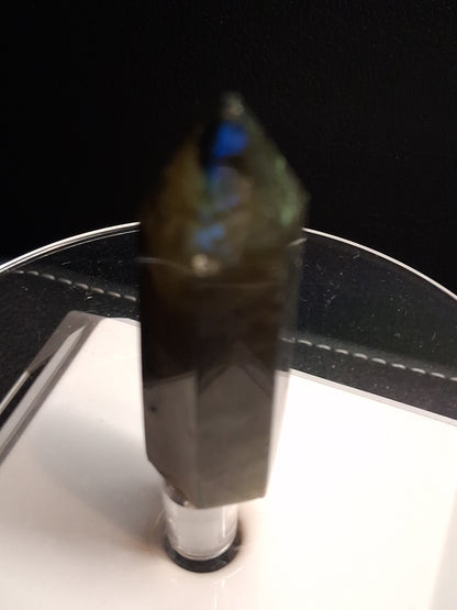 Labradorite tower - natural labradorite - 4.75 cm - hexagon tower - Natural Gems Belgium