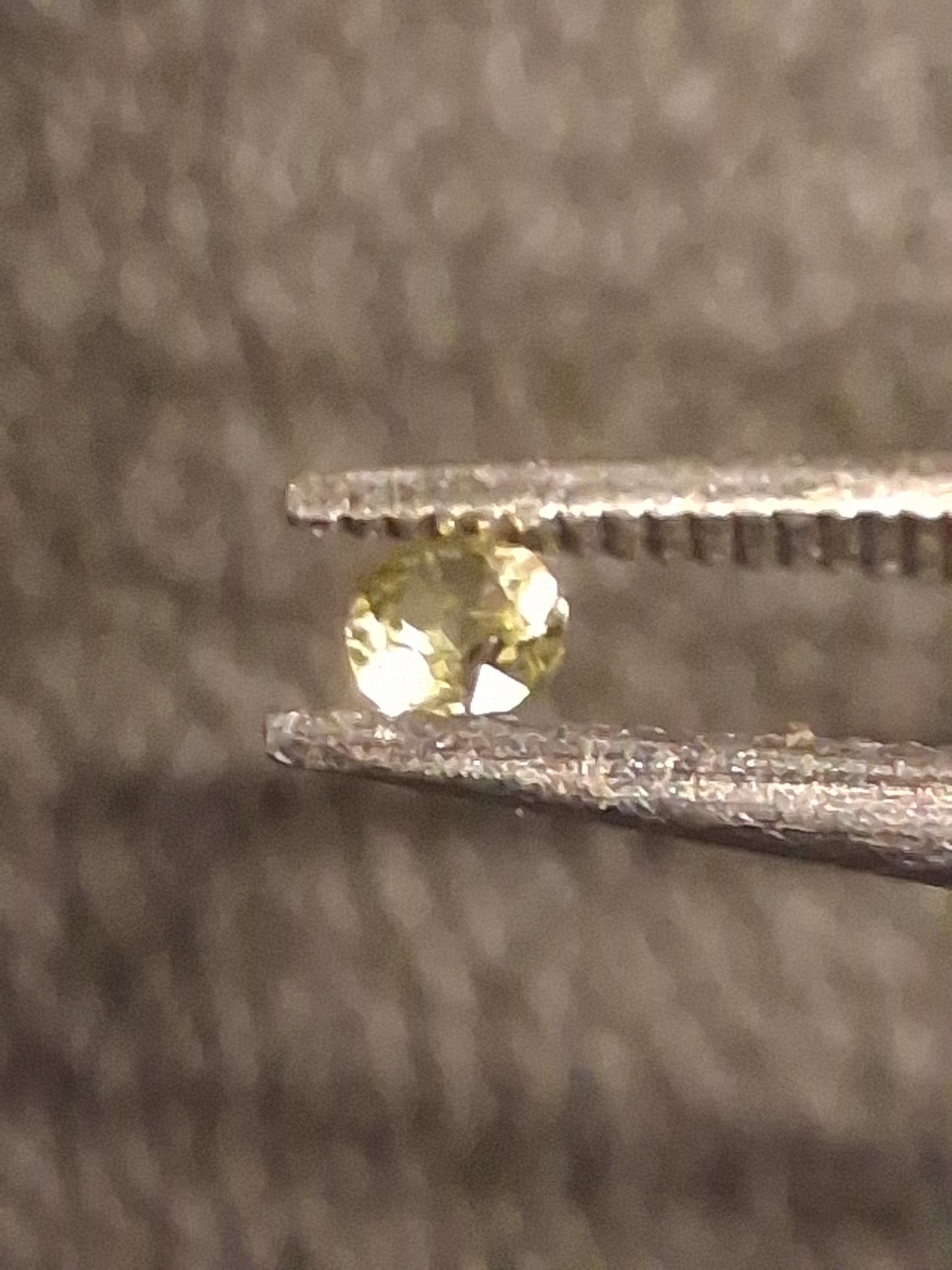 Natural Tourmaline - Green - 2 mm - 0.025 ct - round - excellent - unheated - Natural Gems Belgium
