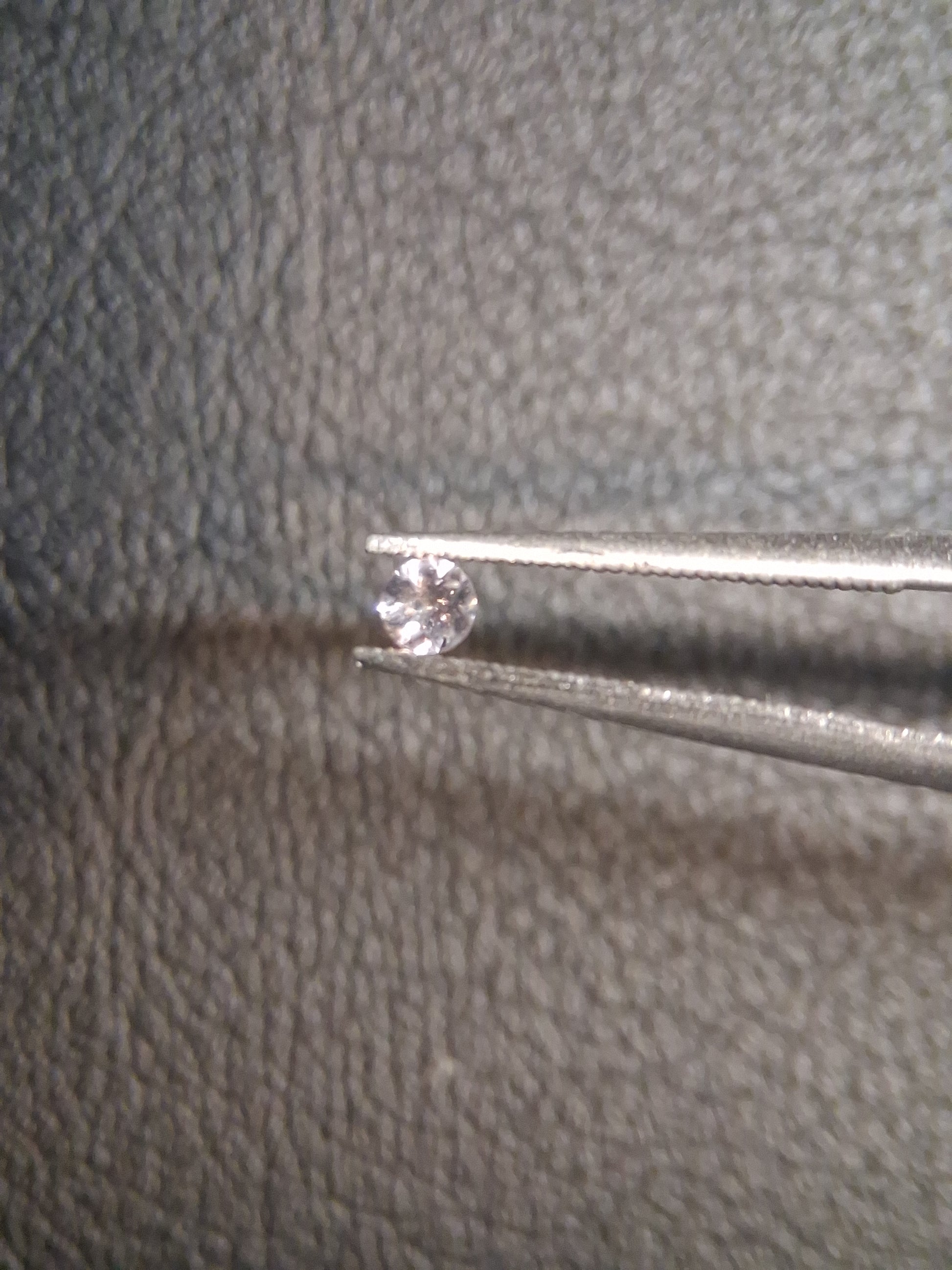 Natural Light Pink Tourmaline – Round Brilliant Faceted 0.055 Ct – Premium Loose Gemstone - Natural Gems Belgium