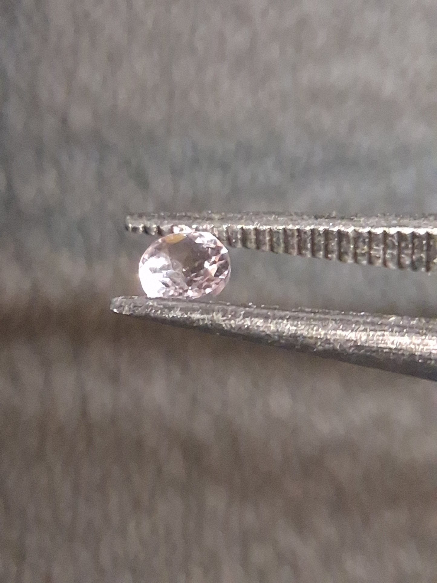 Natural Light Pink Tourmaline – Round Brilliant Faceted 0.055 Ct – Premium Loose Gemstone - Natural Gems Belgium
