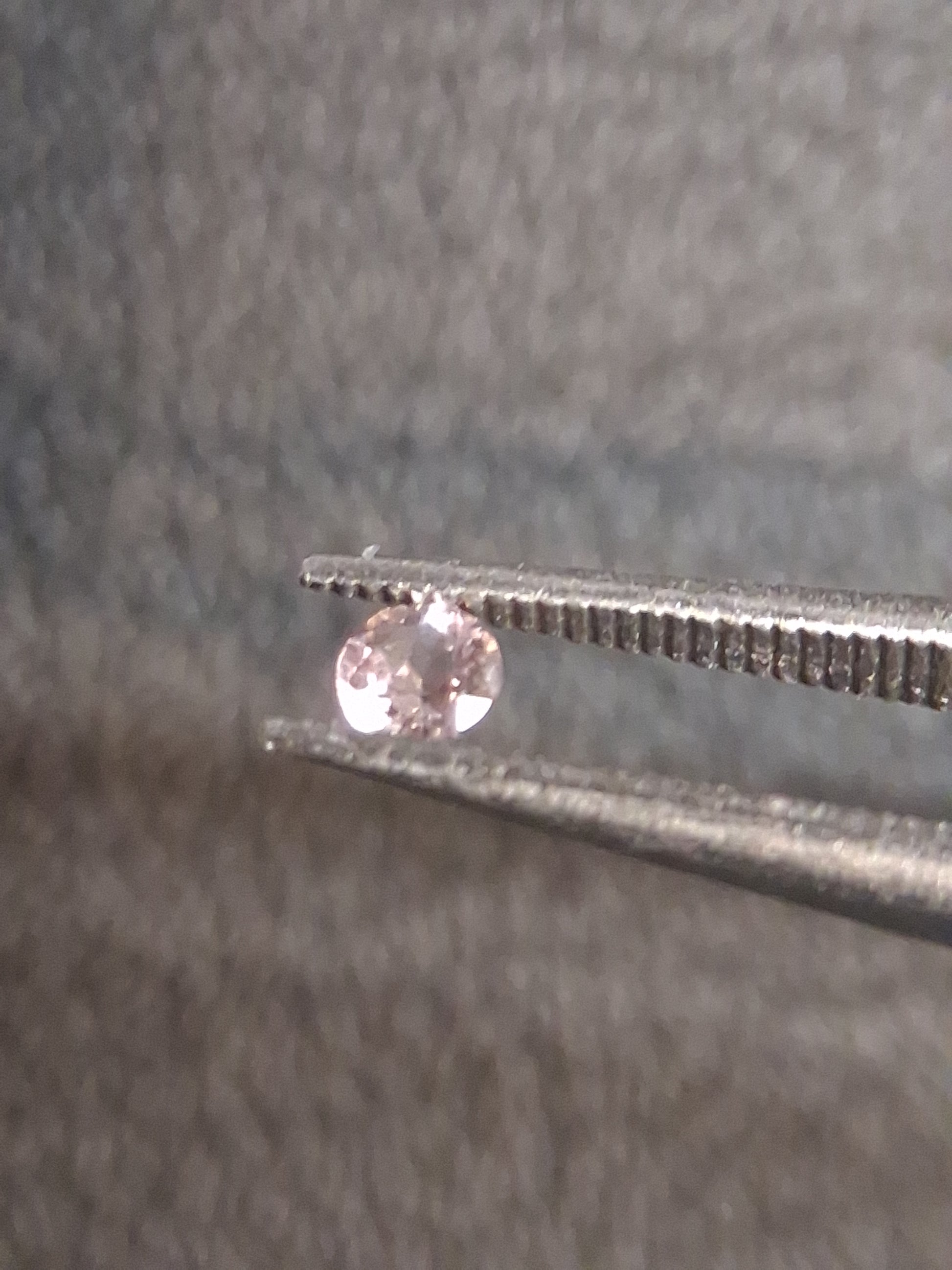 Natural Light Pink Tourmaline – Round Brilliant Faceted 0.056 Ct – Premium Loose Gemstone (Copy) - Natural Gems Belgium