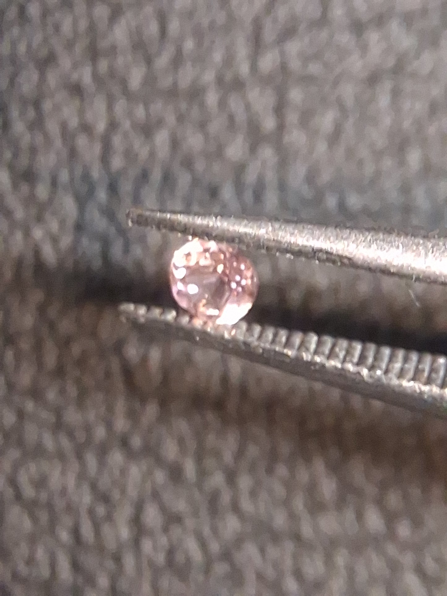 Natural Light Pink Tourmaline – Round Brilliant Faceted 0.063 Ct – Premium Loose Gemstone - Natural Gems Belgium