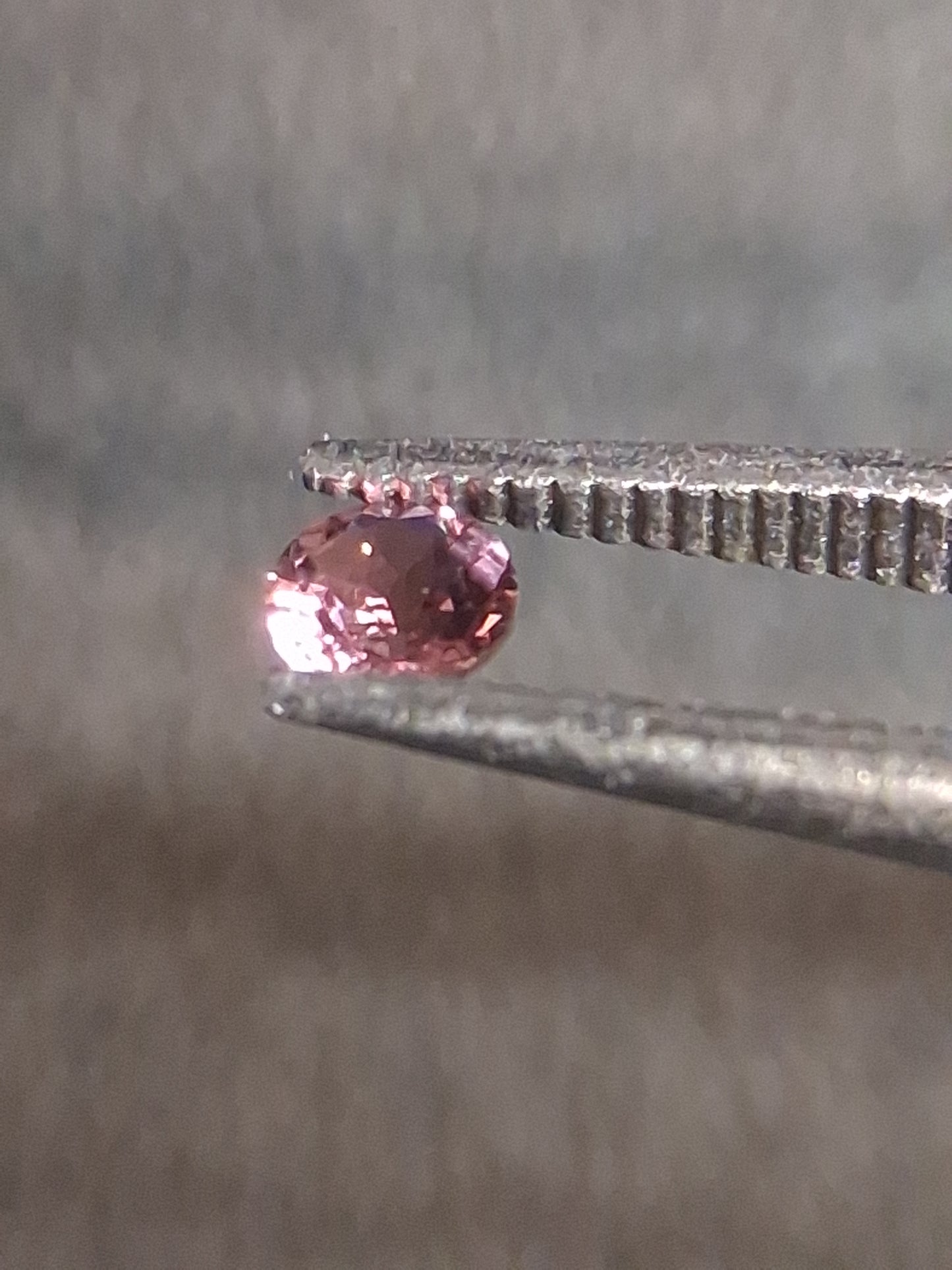 Natural Light Pink Tourmaline – Round Brilliant Faceted 0.057 Ct – Premium Loose Gemstone - Natural Gems Belgium