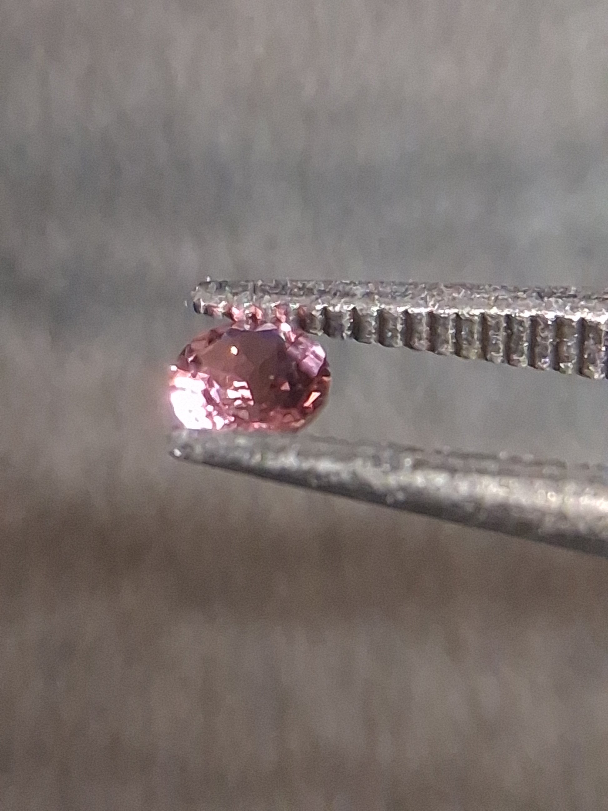 Natural Light Pink Tourmaline – Round Brilliant Faceted 0.057 Ct – Premium Loose Gemstone - Natural Gems Belgium