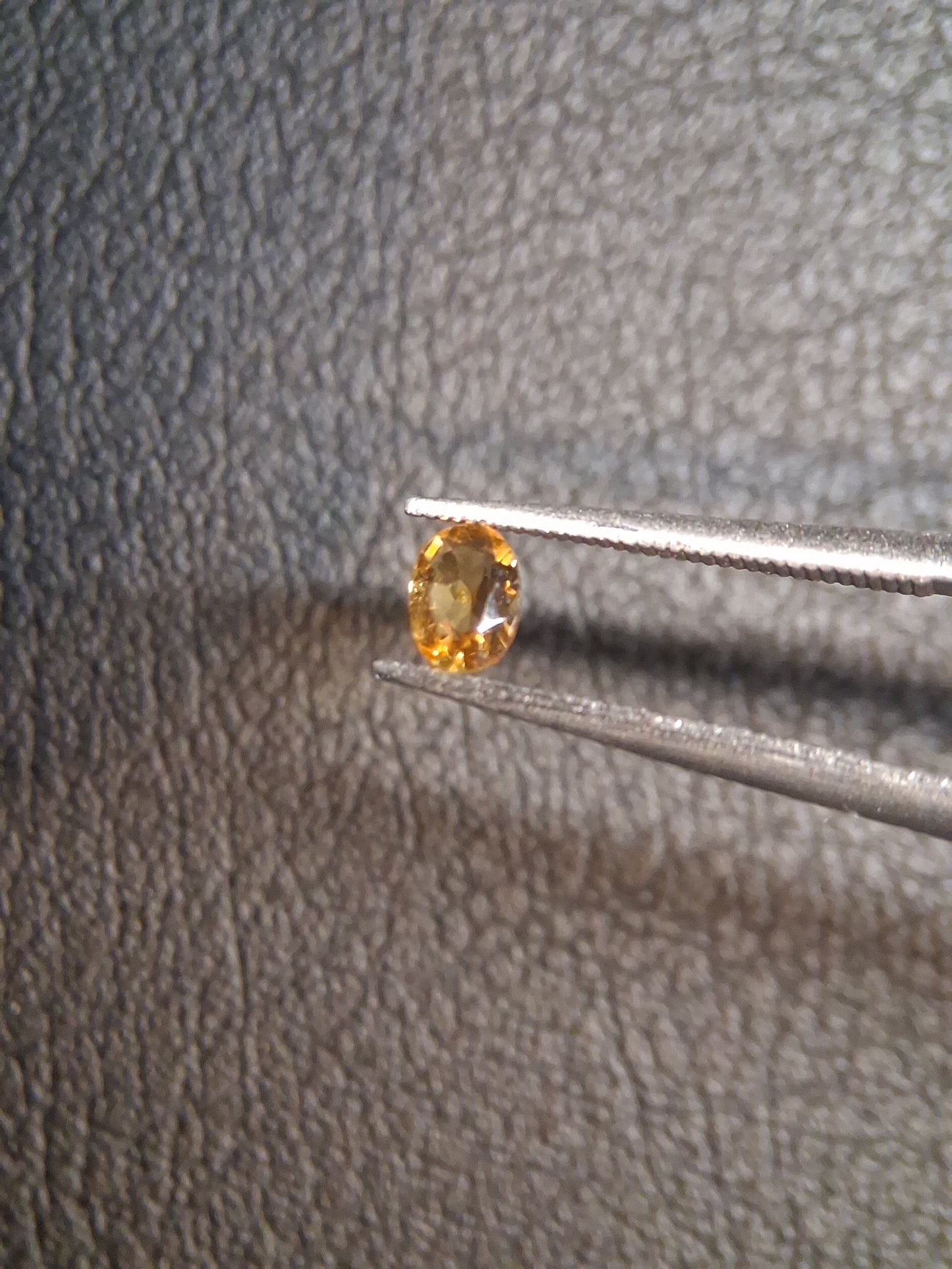 Natural Citrine – Faceted Oval Cut 3x4 mm 0.152 ct Golden Yellow | Loose Gemstone - Natural Gems Belgium