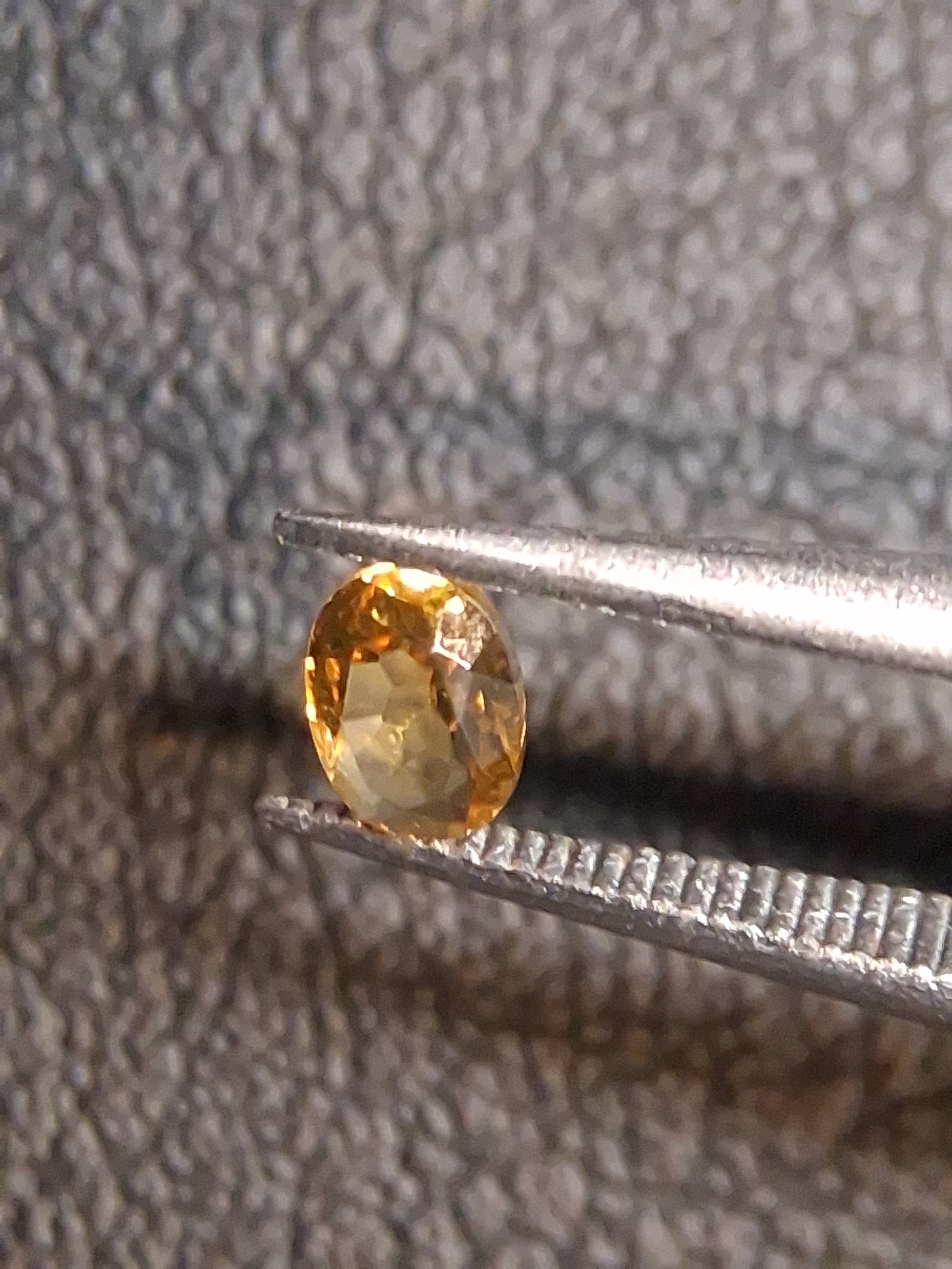 Natural Citrine – Faceted Oval Cut 3x4 mm 0.152 ct Golden Yellow | Loose Gemstone - Natural Gems Belgium