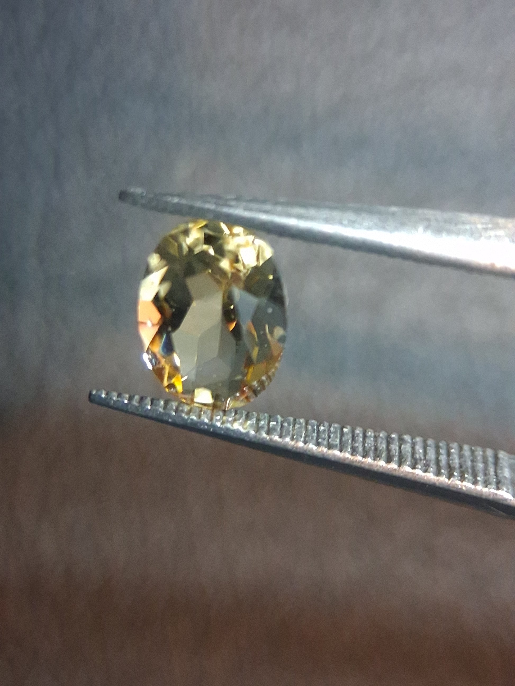 Natural Citrine – Faceted Oval Cut 5x7 mm 0.696 ct Sunlight Yellow | Loose Gemstone - Natural Gems Belgium