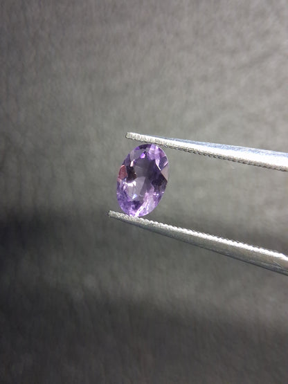 Medium Purple Amethyst Oval Faceted 0.435 ct – Natural Amethyst Gemstone - Natural Gems Belgium