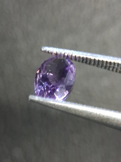 Medium Purple Amethyst Oval Faceted 0.435 ct – Natural Amethyst Gemstone - Natural Gems Belgium