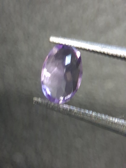 Medium Purple Amethyst Oval Faceted 0.435 ct – Natural Amethyst Gemstone - Natural Gems Belgium