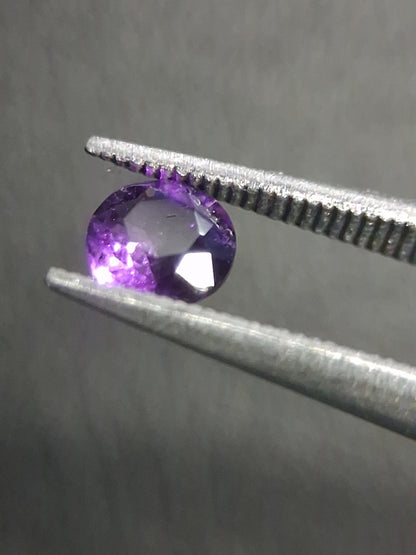 Purple Amethyst Round Cut 4mm 0.236 ct – Natural Amethyst Gemstone - Natural Gems Belgium