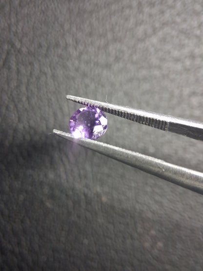 Purple Amethyst Round Cut 5mm 0.450 ct – Natural Amethyst Gemstone - Natural Gems Belgium