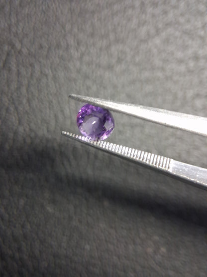 Purple Amethyst Round Cut 5mm 0.450 ct – Natural Amethyst Gemstone - Natural Gems Belgium
