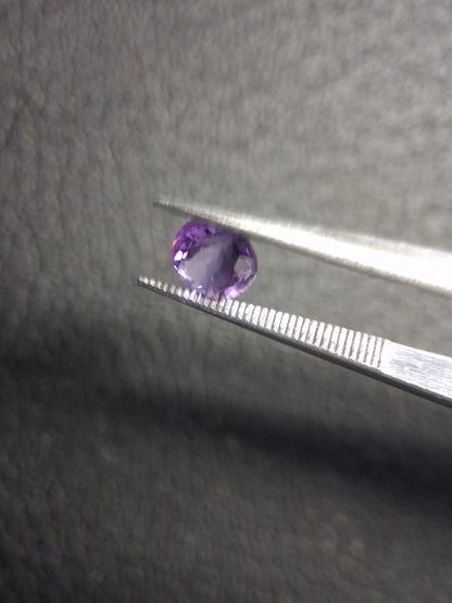 Purple Amethyst Round Cut 5mm 0.450 ct – Natural Amethyst Gemstone - Natural Gems Belgium