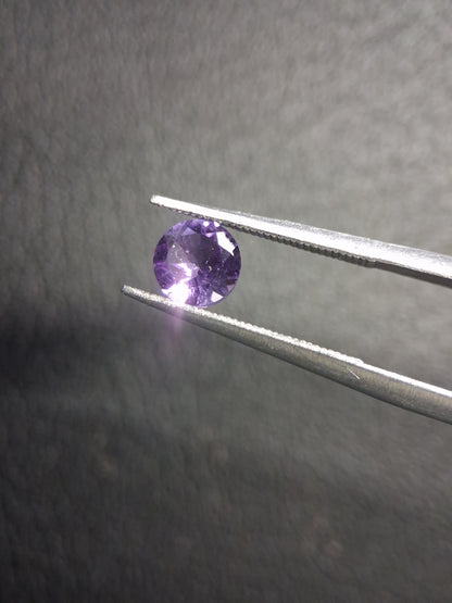 Purple Amethyst Round Cut 5mm 0.567 ct – Natural Amethyst Gemstone - Natural Gems Belgium