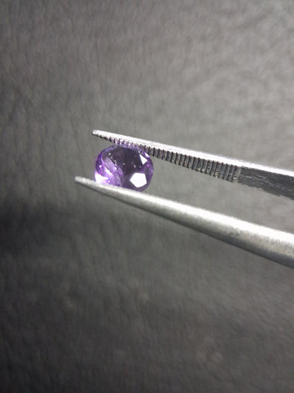 Purple Amethyst Round Cut 5mm 0.567 ct – Natural Amethyst Gemstone - Natural Gems Belgium