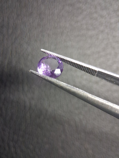 Purple Amethyst Round Cut 6mm 0.780 ct – Faceted Natural Amethyst Gemstone - Natural Gems Belgium