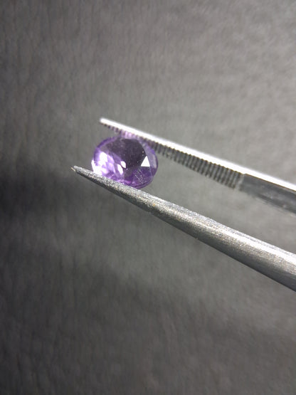 Purple Amethyst Round Cut 6mm 0.780 ct – Faceted Natural Amethyst Gemstone - Natural Gems Belgium