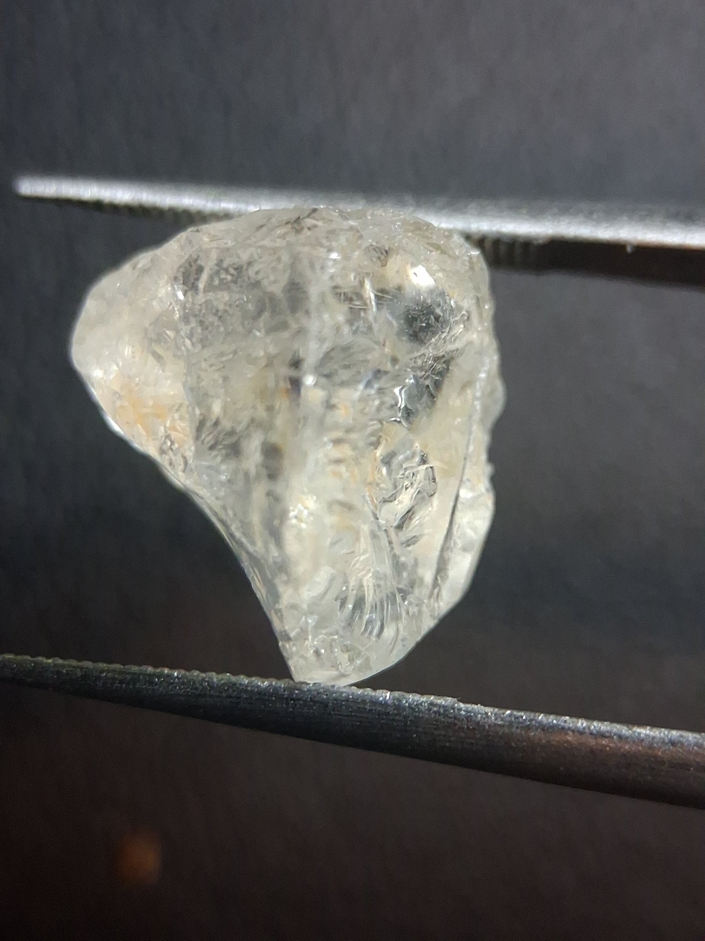 Topazio naturale - 10,735 ct - Topazio grezzo - qualità da sfaccettatura