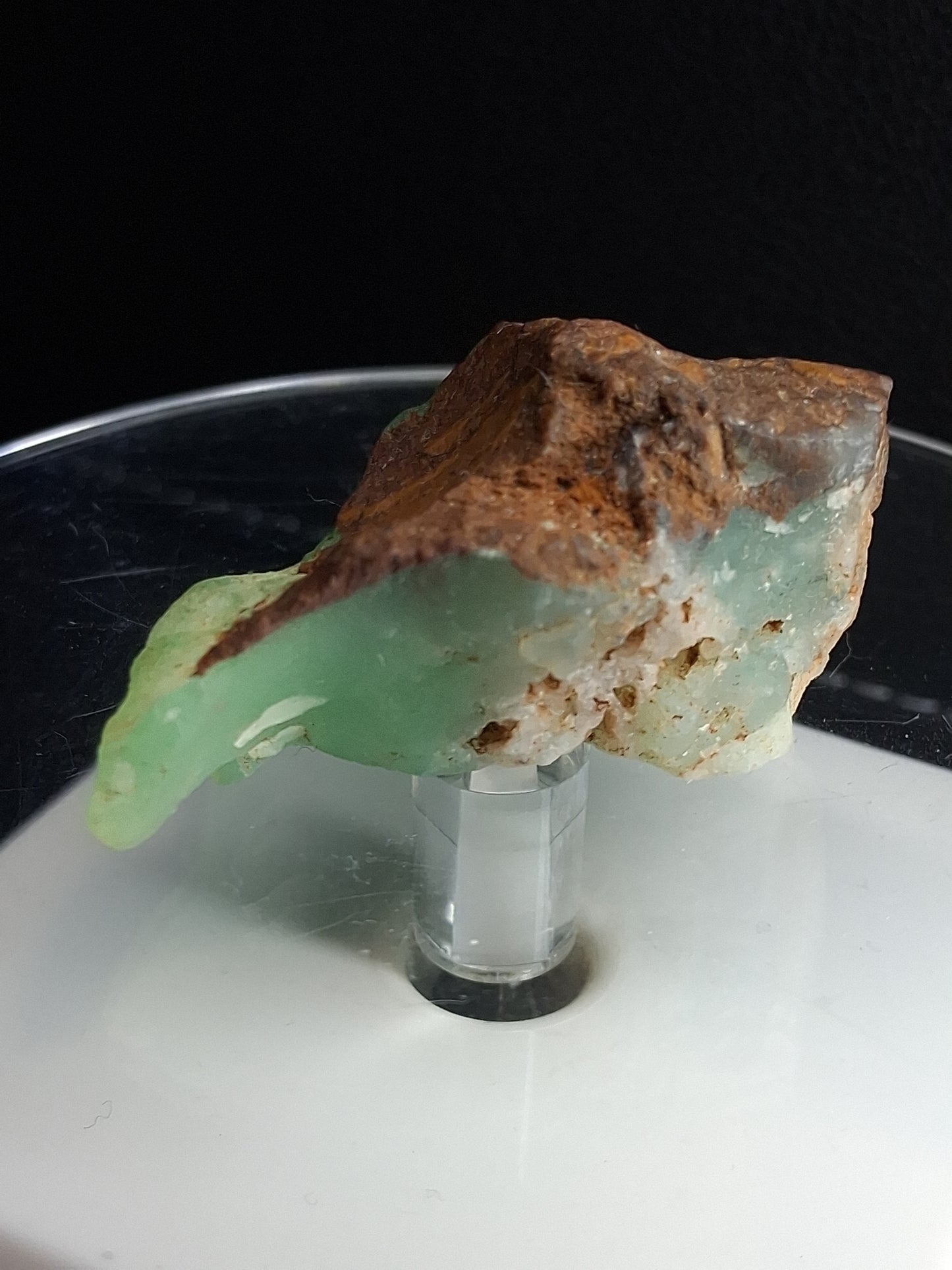 Chrysoprase naturelle brute d'Afrique – 110,31 ct – Spécimen de taille et de collection