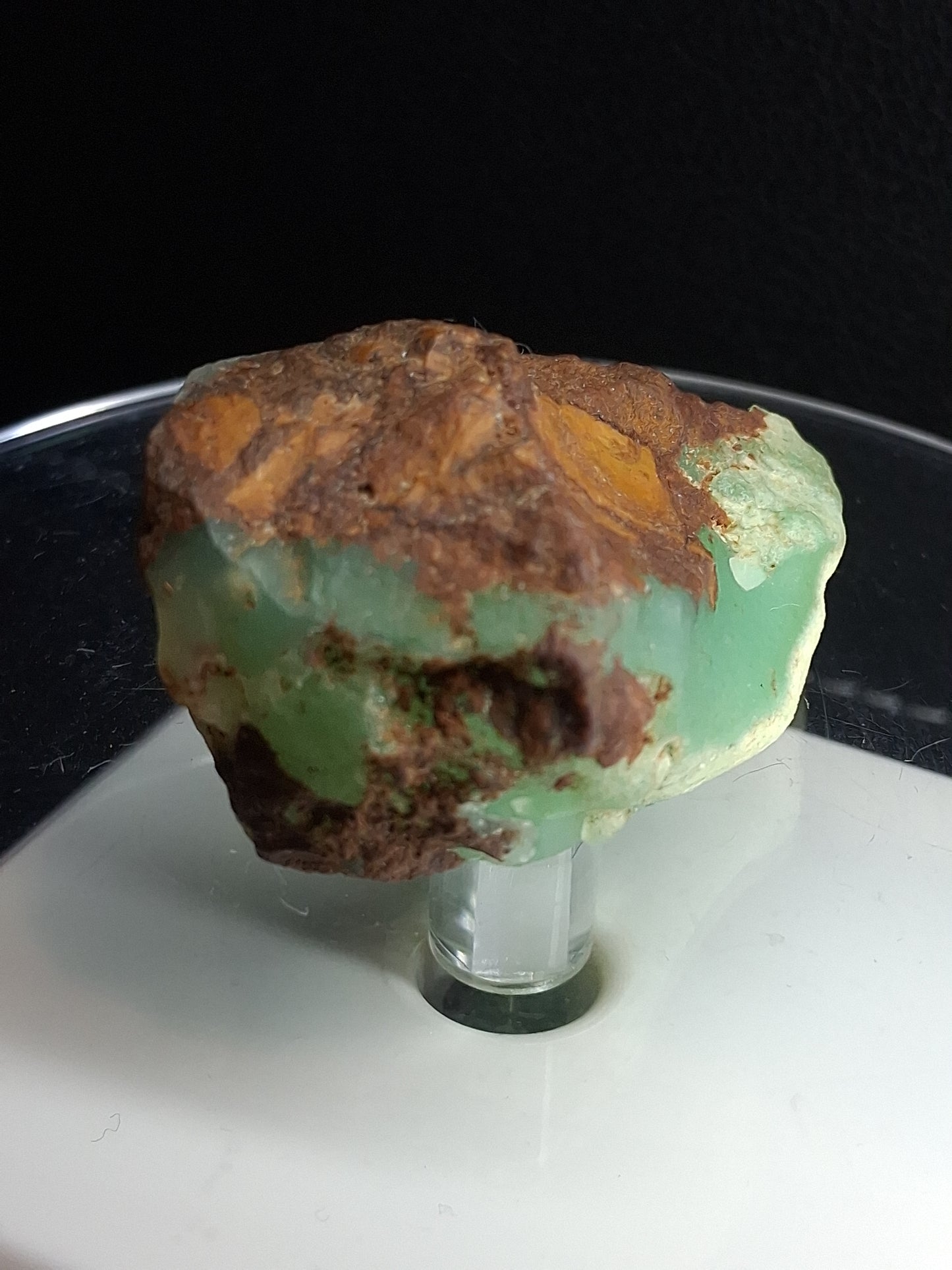 Chrysoprase naturelle brute d'Afrique – 110,31 ct – Spécimen de taille et de collection