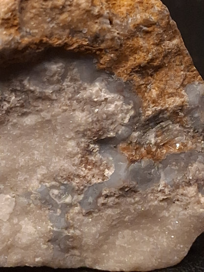 Natural Rough Chalcedony with Druzy Quartz – 114 g – 6.9 cm Unique Collector Specimen