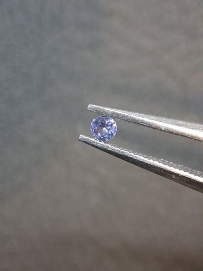 Natural Tanzanite 0.030 ct Round Brilliant Cut 2.0 mm | Tanzania
