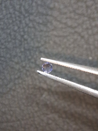 Natural Tanzanite 0.030 ct Round Brilliant Cut 2.0 mm | Tanzania