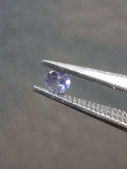Natural Tanzanite 0.030 ct Round Brilliant Cut 2.0 mm | Tanzania