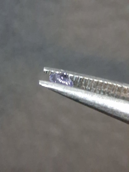 Natural Tanzanite 0.030 ct Round Brilliant Cut 2.0 mm | Tanzania