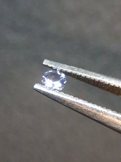 Natural Tanzanite Round Brilliant Cut 0.031 ct – 2.0 mm | Gently Heated | Tanzania