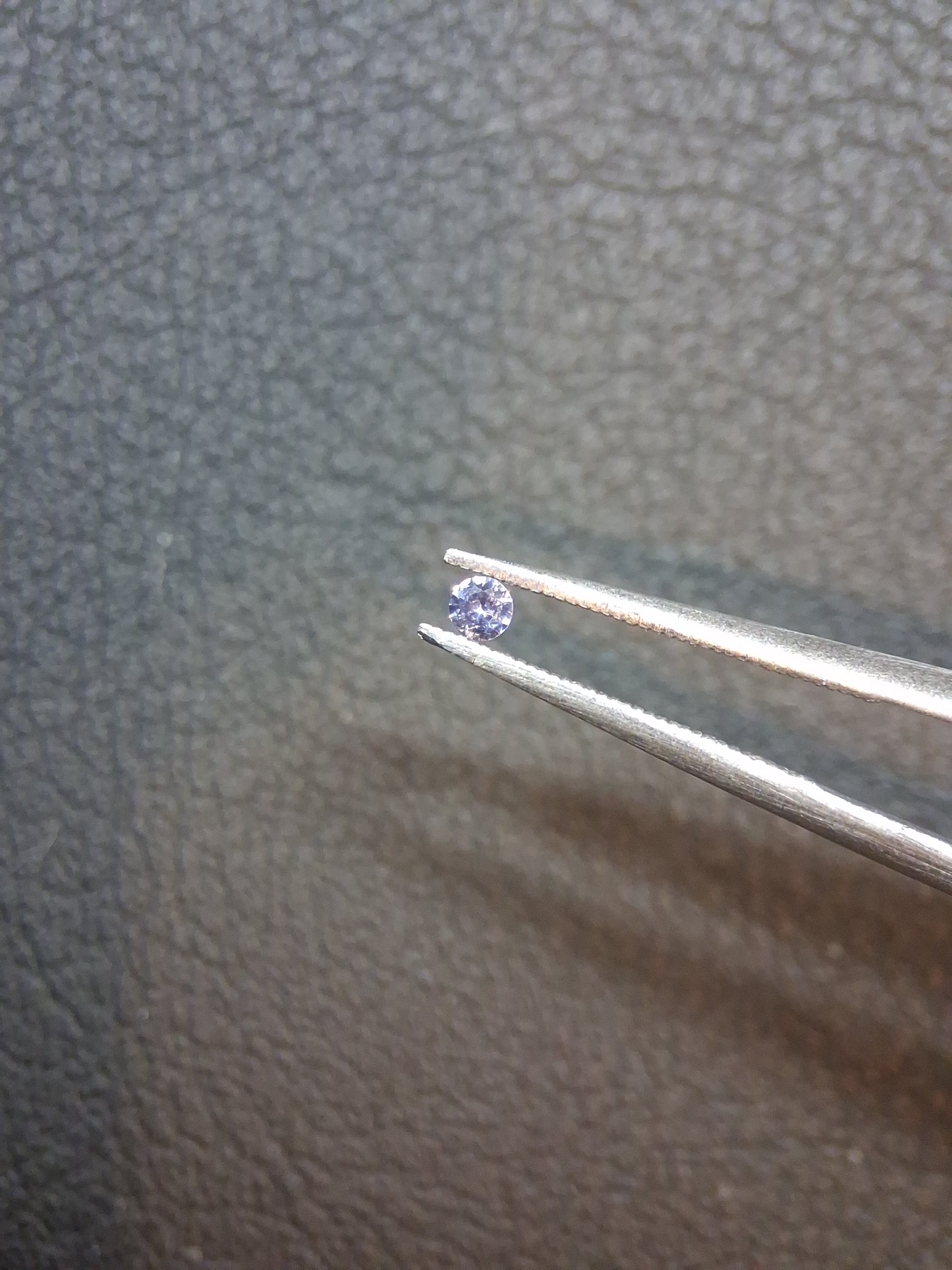 Tanzanite naturelle 0,032 ct Taille Brillant Rond 2,0 mm | Chauffée | Tanzanie