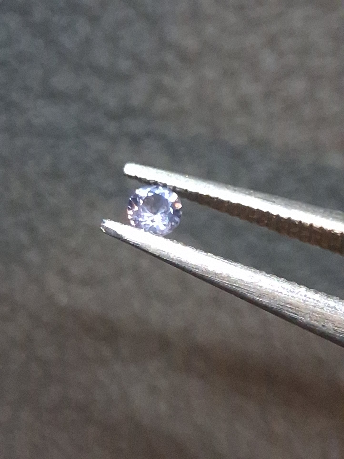 Tanzanite naturelle 0,032 ct Taille Brillant Rond 2,0 mm | Chauffée | Tanzanie