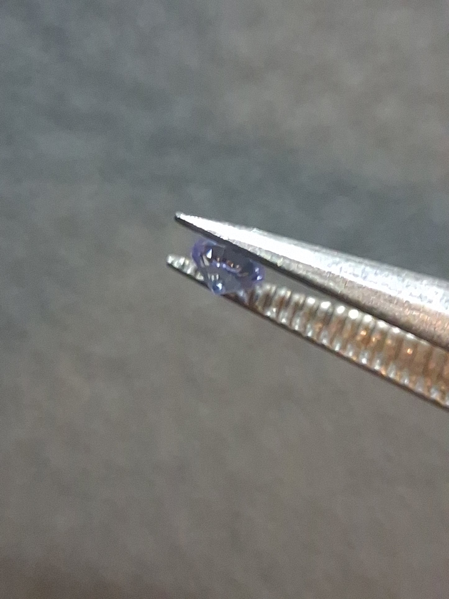 Tanzanite naturelle 0,032 ct Taille Brillant Rond 2,0 mm | Chauffée | Tanzanie