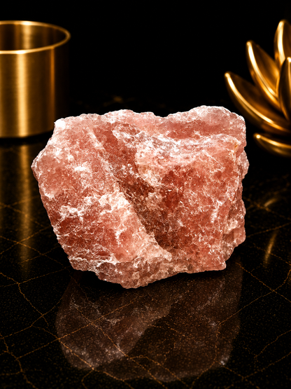 Natural Rough Strawberry Quartz Crystal – 5 x 3 cm – Collector & Display Stone