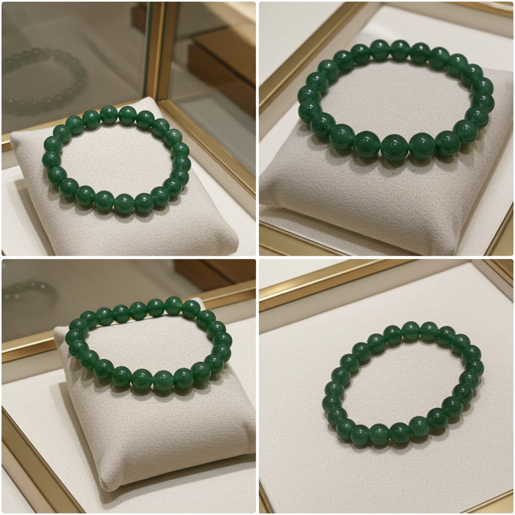Beaded Bracelet - Aventurine - 8mm - Green Aventurine - Natural Gems Belgium