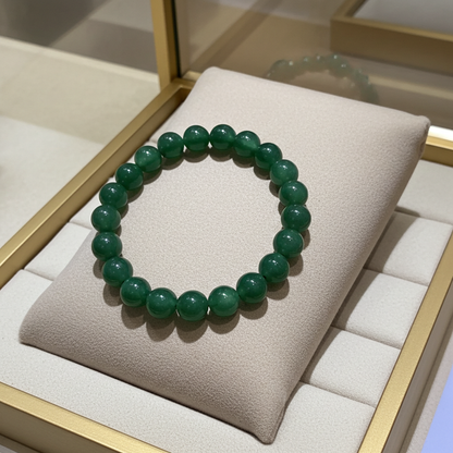 Beaded Bracelet - Aventurine - 8mm - Green Aventurine - Natural Gems Belgium