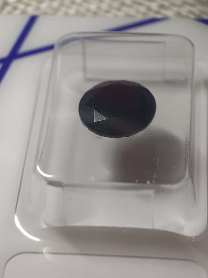 Certified Round Natural Garnet - 2.51 ct - Africa - Sealed All Garnet Gemstones Natural Gems Belgium