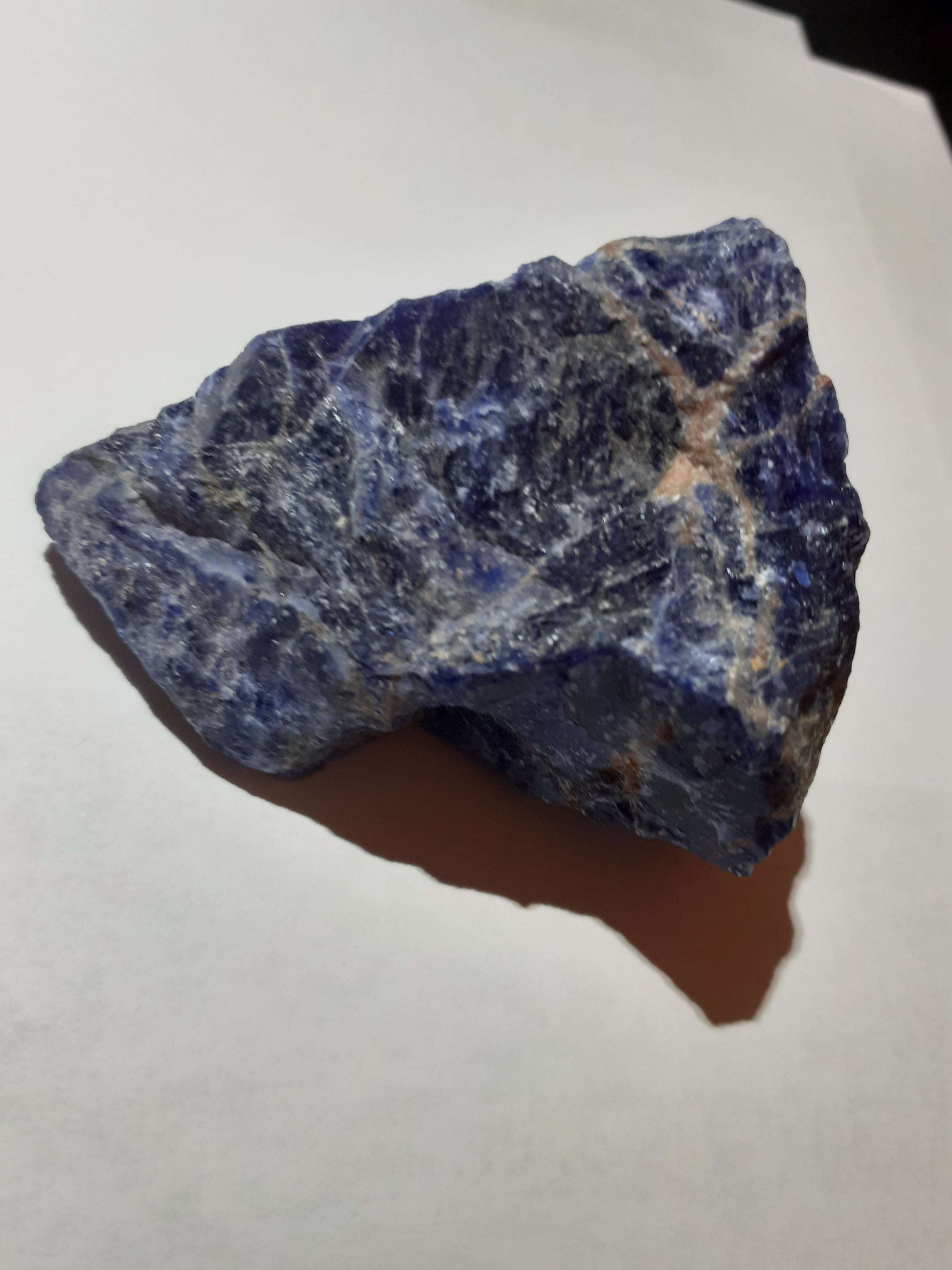 Natural Blue Sodalite - 51 gr - 255 ct - stone for tumbling cabochon or beads All Sodalite Gemstones - Rough Sodalite Natural Gems Belgium