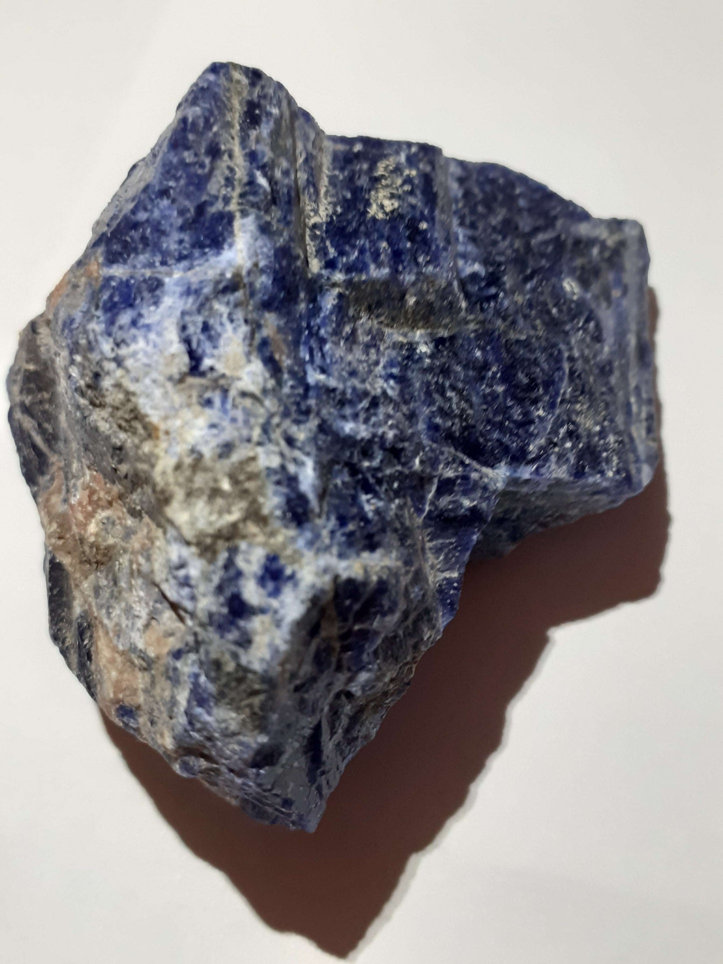 Natural Blue Sodalite - 51 gr - 255 ct - stone for tumbling cabochon or beads All Sodalite Gemstones - Rough Sodalite Natural Gems Belgium