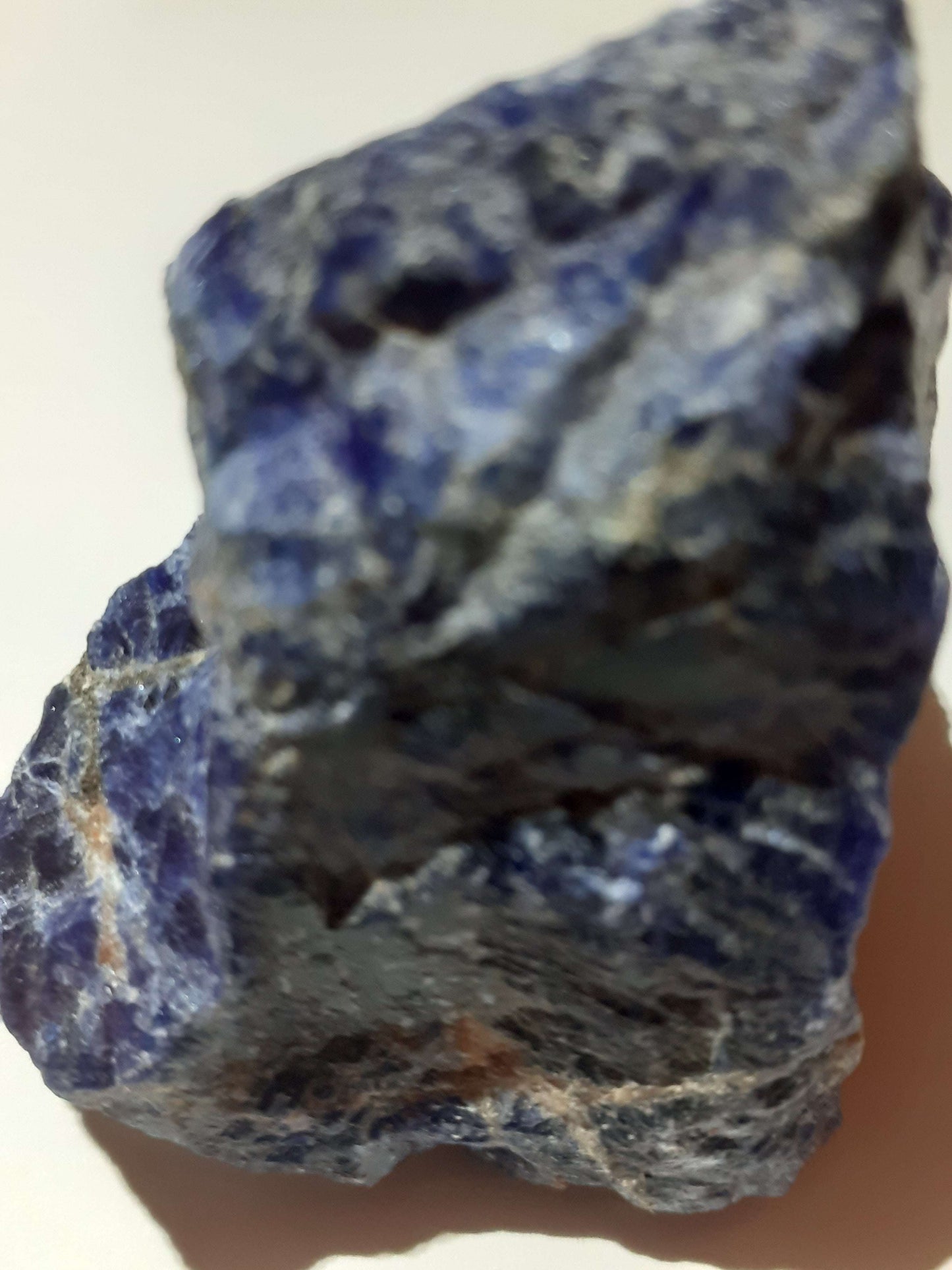 Natural Blue Sodalite - 51 gr - 255 ct - stone for tumbling cabochon or beads All Sodalite Gemstones - Rough Sodalite Natural Gems Belgium