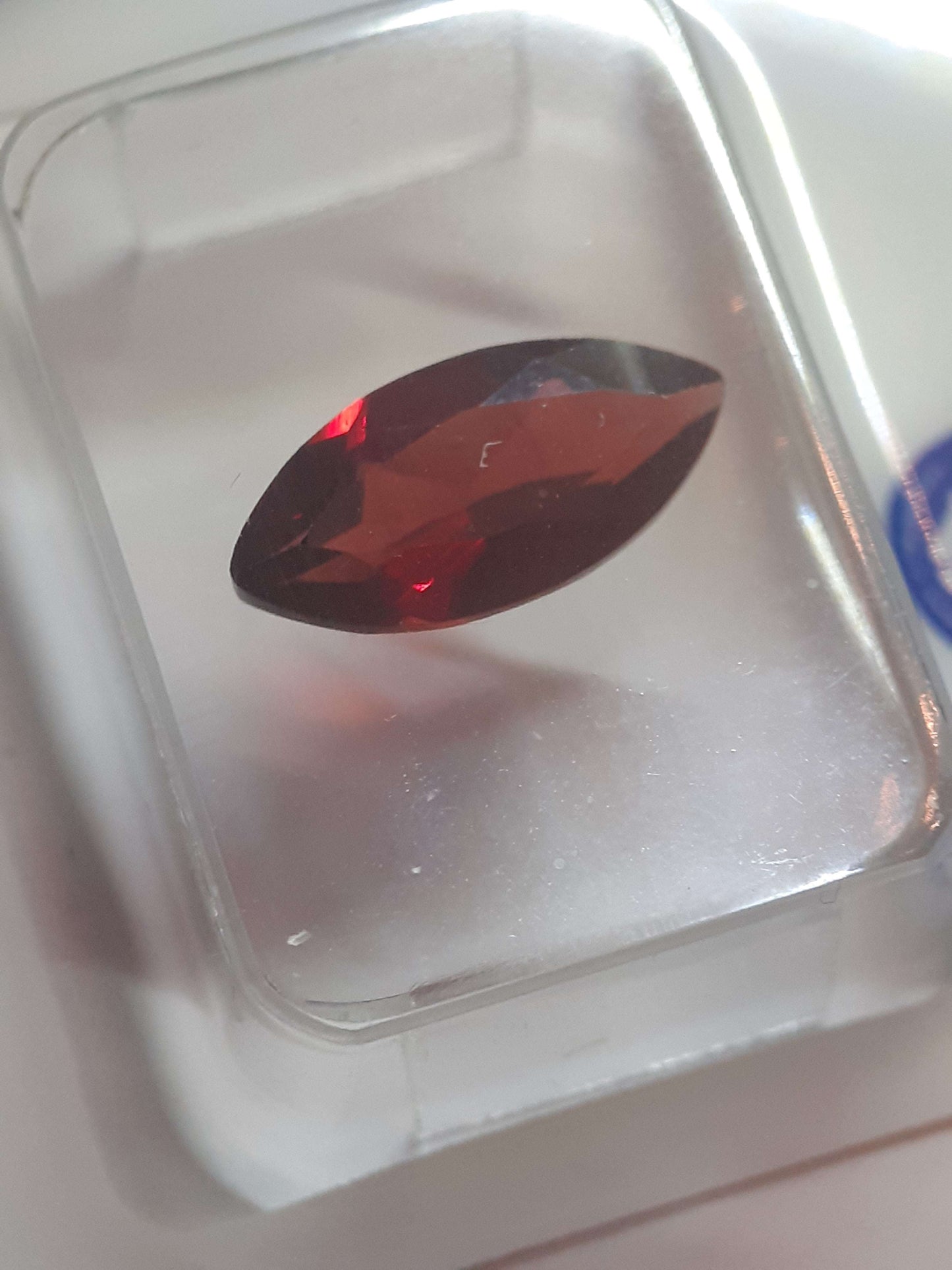 Natural Rhodolite (pyrope-almandine) Garnet - 2.00 ct - Certified - Sealed All Garnet Gemstones Natural Gems Belgium